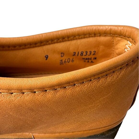 MASON’S Tan Leather Vintage Chukka Lace Up Loafer Size 9 - Picture 6 of 15